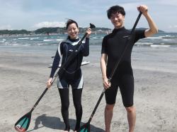 6/8  PM SUP(サップ、スタンドアップパドル)体験スクール付きレンタル  鎌倉ハイサーフ
