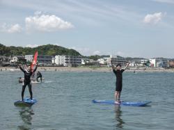 6/8  PM SUP(サップ、スタンドアップパドル)体験スクール付きレンタル  鎌倉ハイサーフ