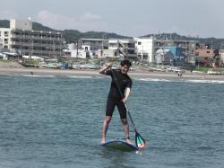 6/8  PM SUP(サップ、スタンドアップパドル)体験スクール付きレンタル  鎌倉ハイサーフ