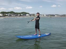6/8  PM SUP(サップ、スタンドアップパドル)体験スクール付きレンタル  鎌倉ハイサーフ