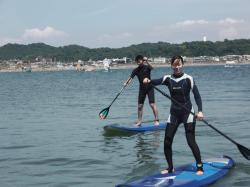6/8  PM SUP(サップ、スタンドアップパドル)体験スクール付きレンタル  鎌倉ハイサーフ