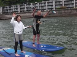 6/9  AM   SUP(サップ、スタンドアップパドル)体験スクール付きレンタル  鎌倉ハイサーフ