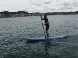 6/12 AM SUP(サップ、スタンドアップパドル)体験スクール付きレンタル　鎌倉ハイサーフ