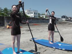 6/14 PM SUP( サップ、スタンドアップパドル)体験スクール付きレンタル　鎌倉ハイサーフ