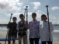6/15 AM SUP 体験スクール付きレンタル　鎌倉ハイサーフ　