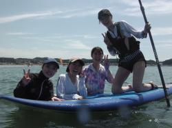 6/15 AM SUP 体験スクール付きレンタル　鎌倉ハイサーフ　