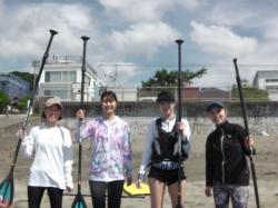 6/15 AM SUP 体験スクール付きレンタル　鎌倉ハイサーフ　