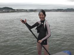 6/23 AM SUP(サップ、スタンドアップパドル)体験スクール付きレンタル  鎌倉ハイサーフ