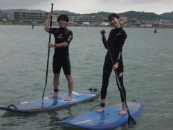 6/29  AM SUP(サップ、スタンドアップパドル)体験スクール付きレンタル  鎌倉ハイサーフ