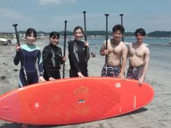 6/29  PM  SUP(サップ、スタンドアップパドル)体験スクール付きレンタル  鎌倉ハイサーフ