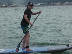 6/30  AM SUP(サップ、スタンドアップパドル)体験スクール付きレンタル   鎌倉ハイサーフ