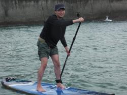 6/30  AM SUP(サップ、スタンドアップパドル)体験スクール付きレンタル   鎌倉ハイサーフ