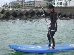 6/30  AM SUP(サップ、スタンドアップパドル)体験スクール付きレンタル   鎌倉ハイサーフ