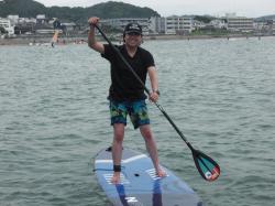 6/30  AM SUP(サップ、スタンドアップパドル)体験スクール付きレンタル   鎌倉ハイサーフ