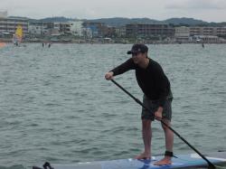 6/30  AM SUP(サップ、スタンドアップパドル)体験スクール付きレンタル   鎌倉ハイサーフ
