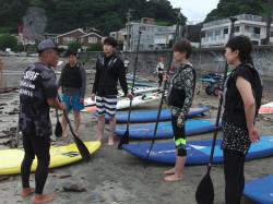 6/30 PM SUP(サップ、スタンドアップパドル)体験スクール 鎌倉ハイサーフ