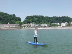 7/5 AM SUP(サップ、スタンドアップパドル)体験スクール付きレンタル  鎌倉ハイサーフ