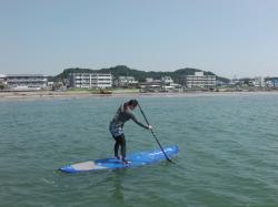7/5 AM SUP(サップ、スタンドアップパドル)体験スクール付きレンタル  鎌倉ハイサーフ