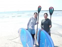 7/5 AM SUP(サップ、スタンドアップパドル)体験スクール付きレンタル  鎌倉ハイサーフ