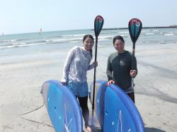 7/5 AM SUP(サップ、スタンドアップパドル)体験スクール付きレンタル  鎌倉ハイサーフ