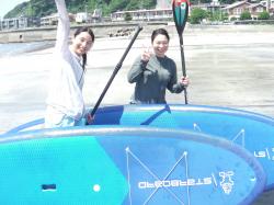 7/5 AM SUP(サップ、スタンドアップパドル)体験スクール付きレンタル  鎌倉ハイサーフ
