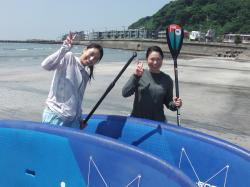 7/5 AM SUP(サップ、スタンドアップパドル)体験スクール付きレンタル  鎌倉ハイサーフ