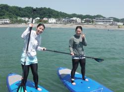 7/5 AM SUP(サップ、スタンドアップパドル)体験スクール付きレンタル  鎌倉ハイサーフ