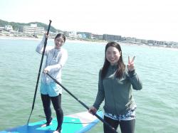 7/5 AM SUP(サップ、スタンドアップパドル)体験スクール付きレンタル  鎌倉ハイサーフ