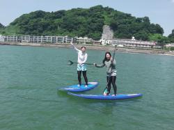 7/5 AM SUP(サップ、スタンドアップパドル)体験スクール付きレンタル  鎌倉ハイサーフ