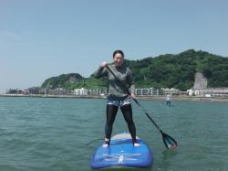 7/5 AM SUP(サップ、スタンドアップパドル)体験スクール付きレンタル  鎌倉ハイサーフ