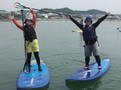 7/6 AM SUP(サップ、スタンドアップパドル)体験スクール付きレンタル  鎌倉ハイサーフ