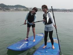 7/6 AM SUP(サップ、スタンドアップパドル)体験スクール付きレンタル  鎌倉ハイサーフ