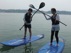 7/6 AM SUP(サップ、スタンドアップパドル)体験スクール付きレンタル  鎌倉ハイサーフ