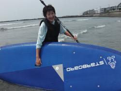 7/6 AM SUP(サップ、スタンドアップパドル)体験スクール付きレンタル  鎌倉ハイサーフ