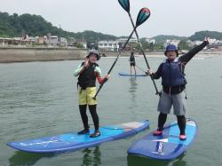 7/6 AM SUP(サップ、スタンドアップパドル)体験スクール付きレンタル  鎌倉ハイサーフ