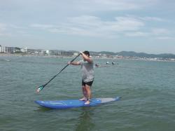 7/7 PM  SUP(サップ、スタンドアップパドル)体験スクール付きレンタル　　鎌倉ハイサーフ