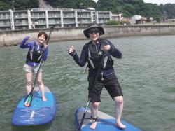 7/8 AM SUP(サップ、スタンドアップパドル)体験スクール  鎌倉ハイサーフ