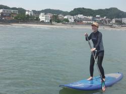 7/8 PM  SUP(サップ、スタンドアップパドル)体験スクール付きレンタル  鎌倉ハイサーフ
