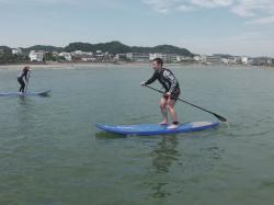 7/8 PM  SUP(サップ、スタンドアップパドル)体験スクール付きレンタル  鎌倉ハイサーフ