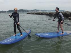 7/8 PM  SUP(サップ、スタンドアップパドル)体験スクール付きレンタル  鎌倉ハイサーフ