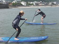 7/8 PM  SUP(サップ、スタンドアップパドル)体験スクール付きレンタル  鎌倉ハイサーフ
