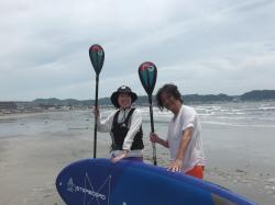 7/9 AM SUP(サップ、スタンドアップパドル)体験スクール　　鎌倉ハイサーフ