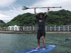 7/10 AM SUP(サップ、スタンドアップパドル)体験スクール付きレンタル   鎌倉ハイサーフ