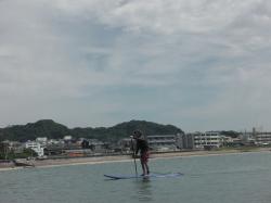 7/10 AM SUP(サップ、スタンドアップパドル)体験スクール付きレンタル   鎌倉ハイサーフ