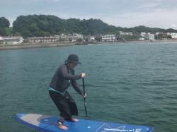 7/13 AM SUP(サップ、スタンドアップパドル)体験スクール付きレンタル 鎌倉ハイサーフ