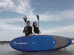 7/13 PM SUP(サップ、スタンドアップパドル)体験スクール付きレンタル  鎌倉ハイサーフ