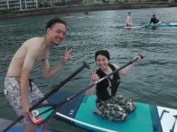 7/14 AM1  SUP(サップ、スタンドアップパドル)体験スクール付きレンタルサップ、スタンドアップパドル)体験スクール付きレンタル  鎌倉ハイサーフ