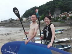 7/14 AM2 SUP(サップ、スタンドアップパドル)体験スクール付きレンタル  鎌倉ハイサーフ