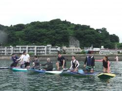 7/14 AM2 SUP(サップ、スタンドアップパドル)体験スクール付きレンタル  鎌倉ハイサーフ