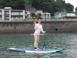 7/14 AM3 SUP(サップ、スタンドアップパドル)体験スクール付きレンタル 鎌倉ハイサーフ